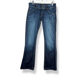 Hudson Bootcut Jeans Womens Size 28 Made in USA Y2K 2000s Streetwear Denim Flare